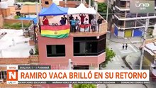 RAMIRO VACA BRILLÓ EN SU RETORNO