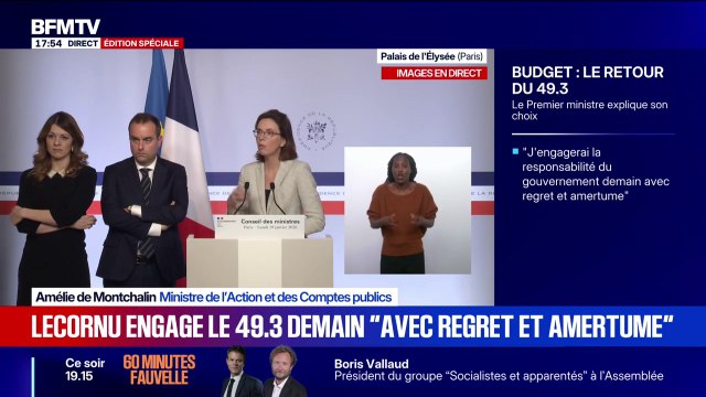 Un milliard d'euros d'économies par le biais des achats publics pour tenir le déficit, détaille Amélie de Montchalin, ministre de l'Action et des Comptes publics