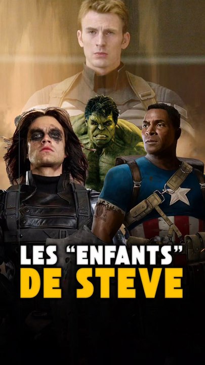 Les "ENFANTS" de STEVE ROGERS ! 👀