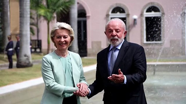 Lula y Von der Leyen celebraron el acuerdo Unión Europea-Mercosur