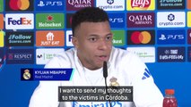 Mbappe and Arbeloa pay tribute to the victims of the Cordoba train crash