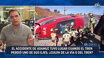 El accidente de Adamuz tuvo lugar cuando el tren perdió uno de sus ejes, ¿culpa de la vía o del tren?