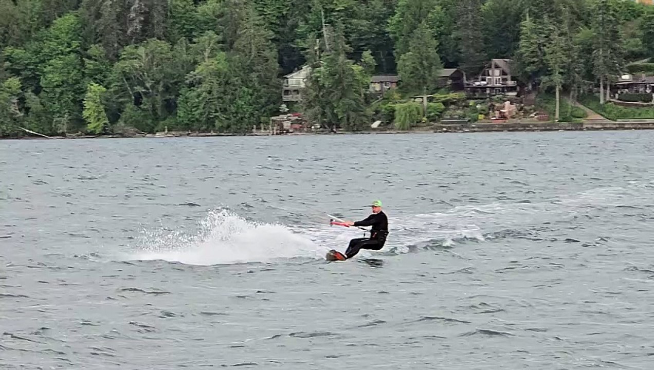 Kiteboarding fun