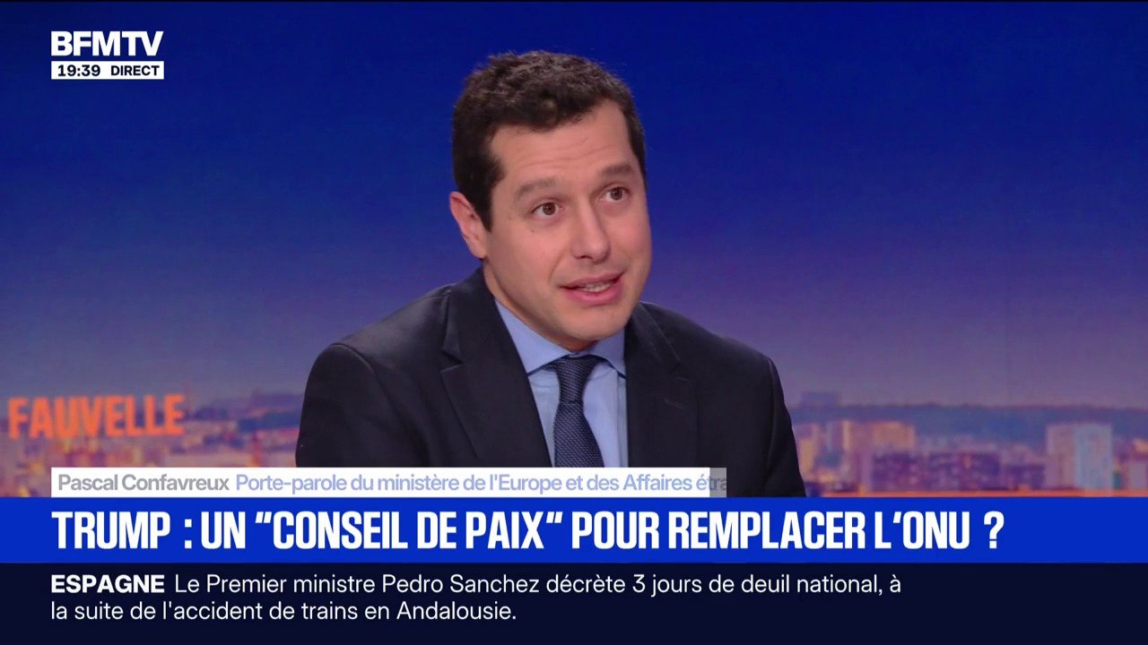Menaces de Donald Trump: "Il faut être intraitable là où notre souveraineté est menacée", estime le porte-parole du ministère de l'Europe et des affaires étrangères