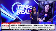 SP: Corpo de idosa de desaparecida em enxurrada é encontrado | TEMPO REAL