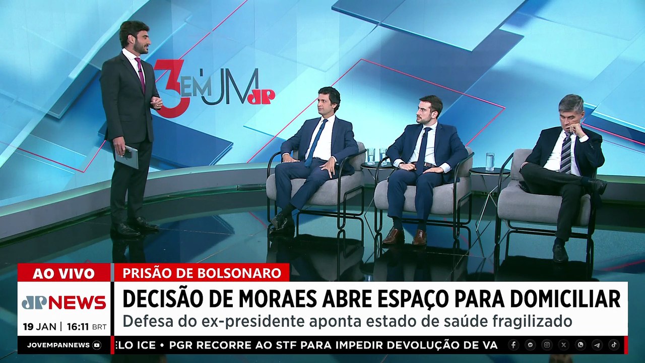 Transferência de Bolsonaro para Papudinha é um passo para a prisão domiciliar? Ghani avalia