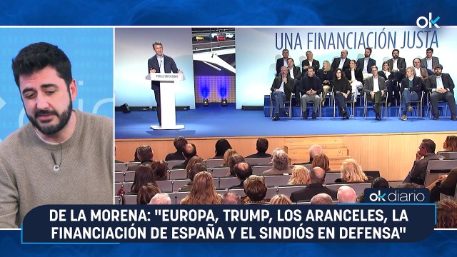 De la Morena: Europa, Trump, los aranceles, la financiación de España y el sindiós en Defensa