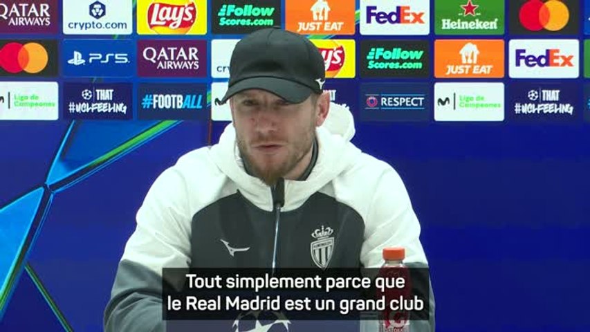 AS Monaco : Sébastien Pocognoli avant Real Madrid - AS Monaco - "On est présent dans des grands matches"