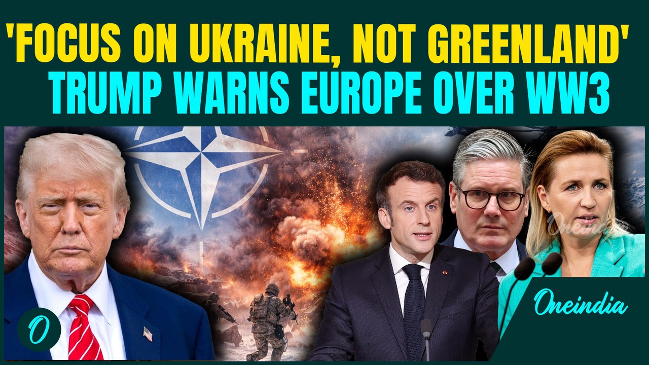 U.S.–NATO War Over Greenland? Trump WARNS Europe to Focus on Ukraine, Not Greenland | WW3 Soon?