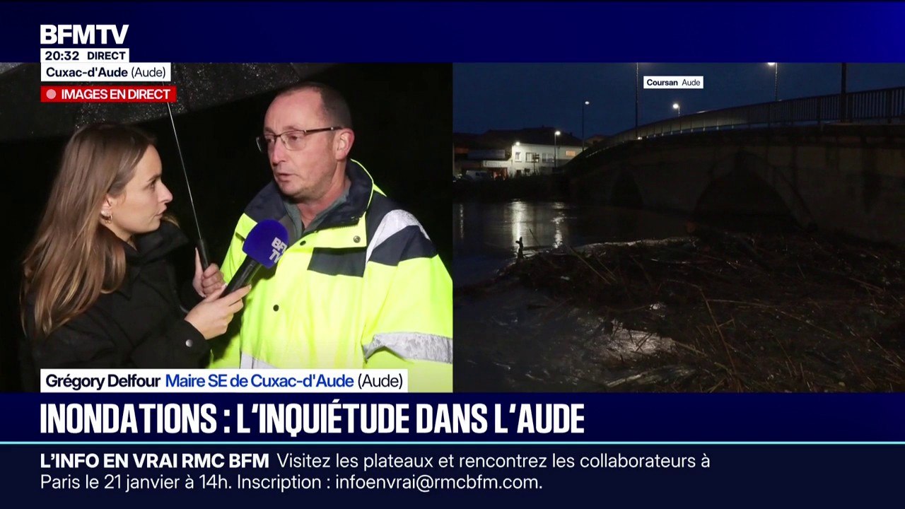 Inondations dans l'Aude: plusieurs routes dépar...