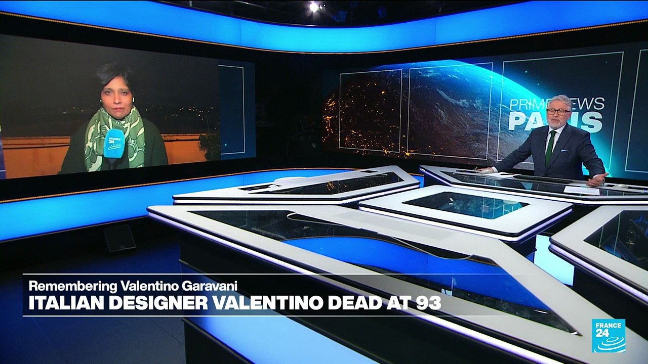 Tributes pour in after death of Italian designer Valentino