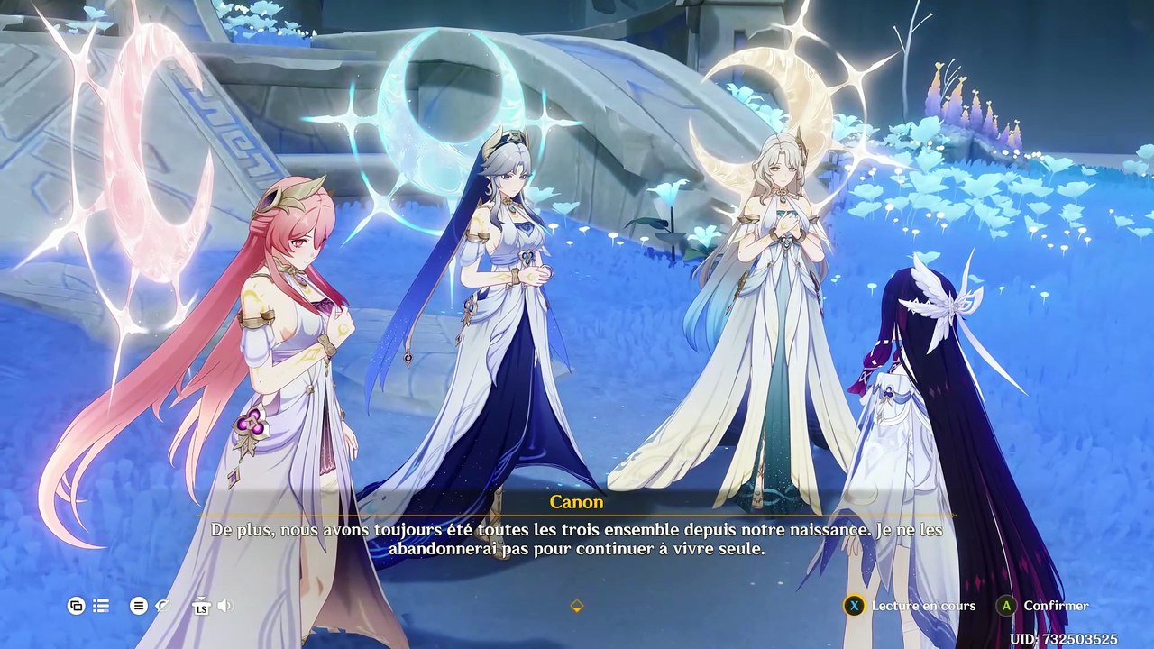 Genshin Impact Quêtes d'Archons Chant de l'astre de la nuit Acte 8 La lune véritable 3