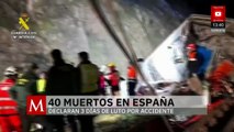 Descarrilamiento de dos trenes en Córdoba deja al menos 40 muertos