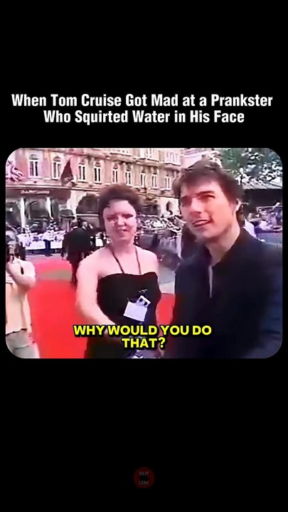 Tom Cruise n'a PAS du tout apprécié cette blague à l'eau 😳 #shorts