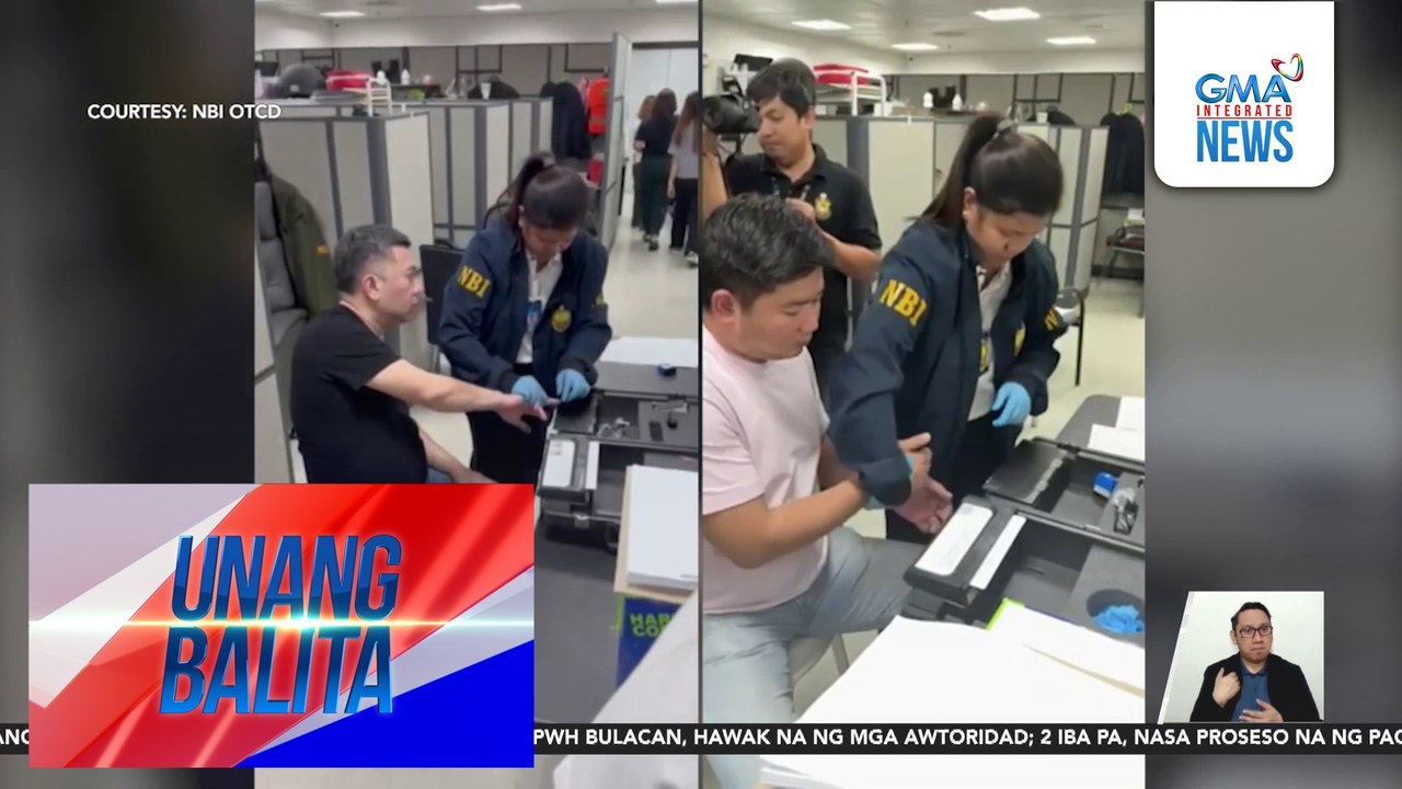 Brice Hernandez at Jaypee Mendoza, nasa kustodiya ng NBI matapos arestuhin sa Senado | Unang Balita