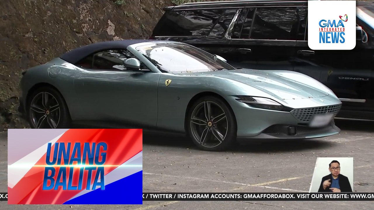 PNP-HPG – Peke ang plaka ng isa sa mga luxury car na pagmamay-ari umano ni Zaldy Co | Unang Balita