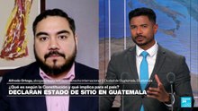 ¿Qué implica el estado de sitio declarado en Guatemala?