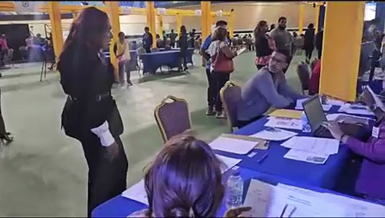 1,803 PEOPLE FROM JOB RECRUITMENT  AT WORKS MIN.