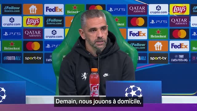 Sporting - Rui Borges : Nous pouvons également causer du danger au PSG