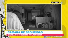 Cámara de seguridad graba Poltergeist
