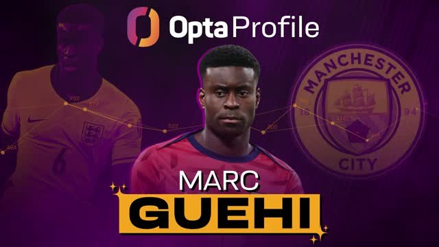 Opta Profile: Marc Guehi - Manchester City's new leader