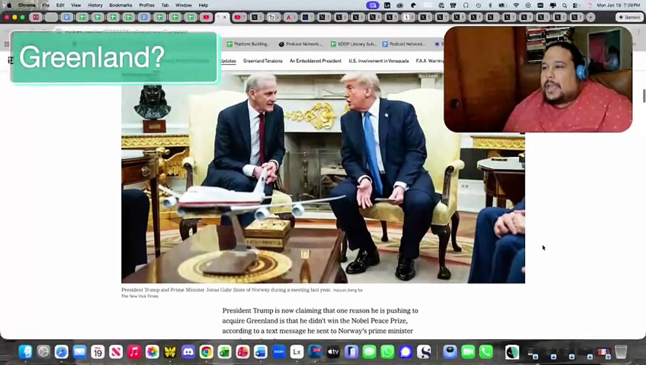 Greenland Seized? Iran Protests, Minnesota and the Dangers Ahead