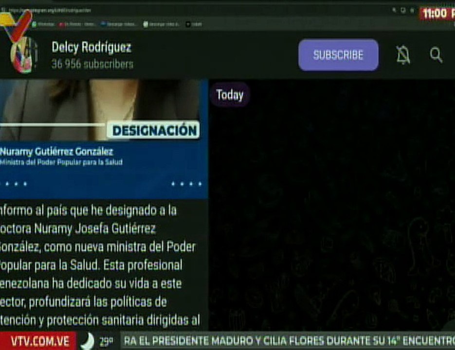Presidenta Encargada designa a la Dra. Nuramy Josefa Gutiérrez como nueva ministra para la Salud