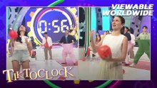 TiktoClock: Sean Lucas at Allen Ansay, sinalo ang SUPER-SIZED BALLS nina Bianca King at Gwen Zamora!