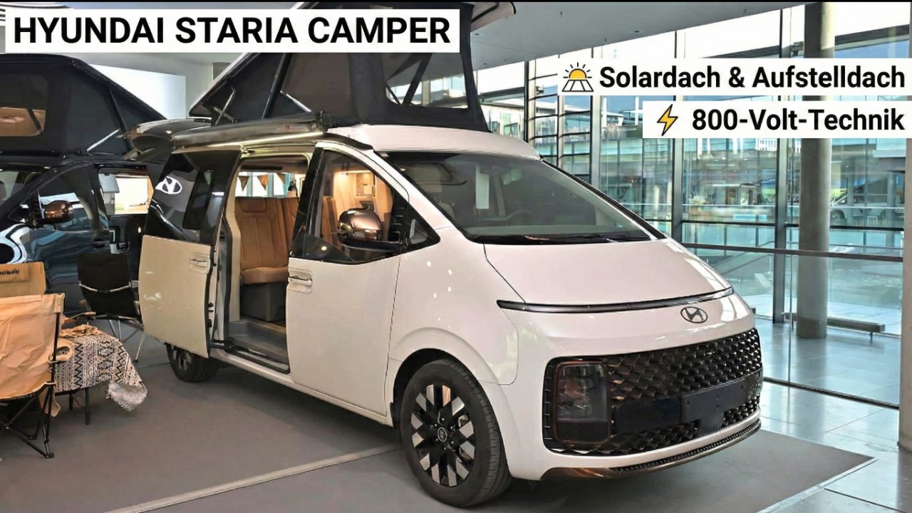 Hyundai Staria Elektro als smarter Camping-Van zur CES 2026