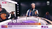 Le bonus RMC : Bruce Springsteen s'en prend à Donald Trump - 20/01