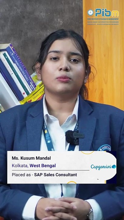 PIBM to Capgemini   SAP Sales Consultant   MBA & PGDM Placements   Batch 2024–26