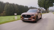 2026 Mazda CX-80 in Melting Copper Driving in Germany