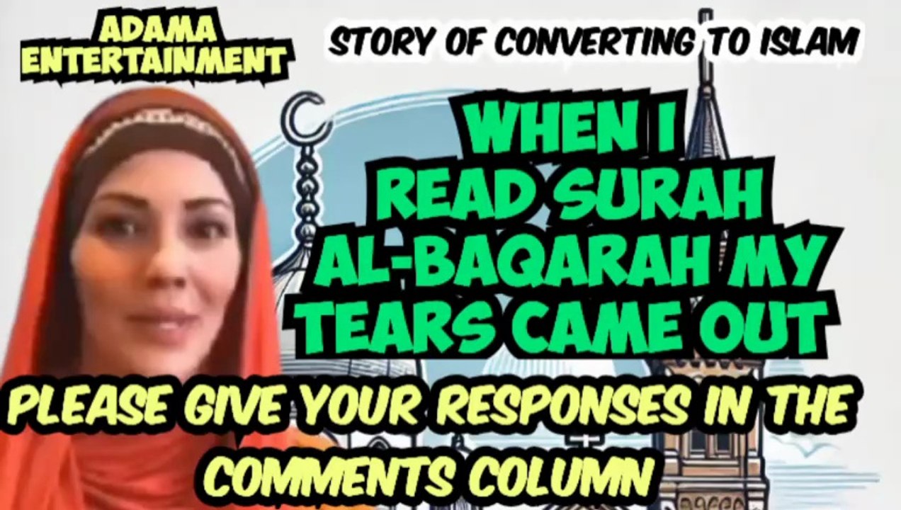 AMERICAN CONVERT, When I Read Surah Al-Baqara My Tears Came Out And My Body Trembled
