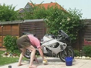 Bike waschen auf bayrisch mit lederlutz