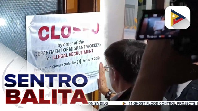 Illegal recruitment agency sa Maynila, ipinasara ng DMW | ulat ni Gab Villegas