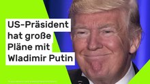 Donald Trump plant "Friedenrat": US-Präsident hat große Pläne mit Wladimir Putin - UN alarmiert