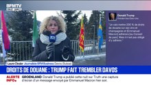Menaces de Donald Trump sur les droits de douane: à Davos, les entreprises réfléchissent à "faire sans les américains"