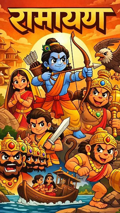 रामायण देवी है? 🤯 रावण को अंगद ने ऐसा जवाब दिया कि लंका सन्न रह गई! 🚩 #ramayan #hanuman