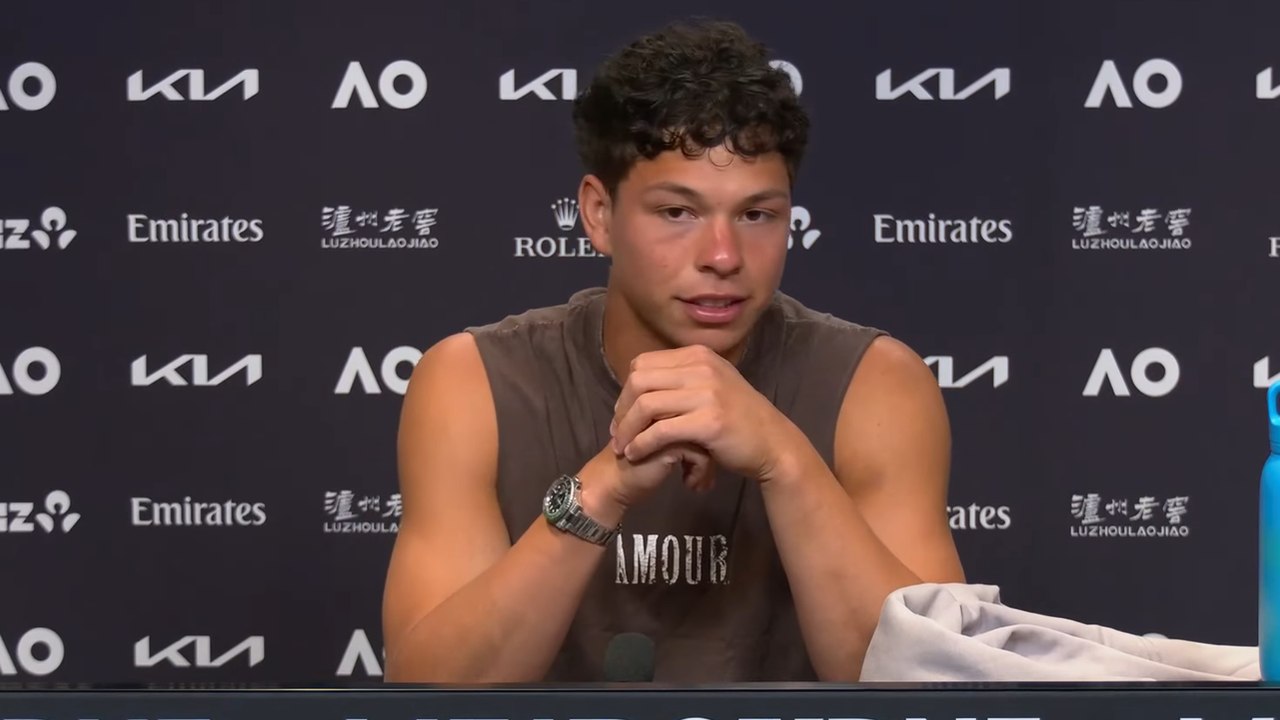 Tennis - Open d'Australie 2026 - Ben Shelton : "Ugo Humbert ? C'était le plus dur des non-têtes de série"