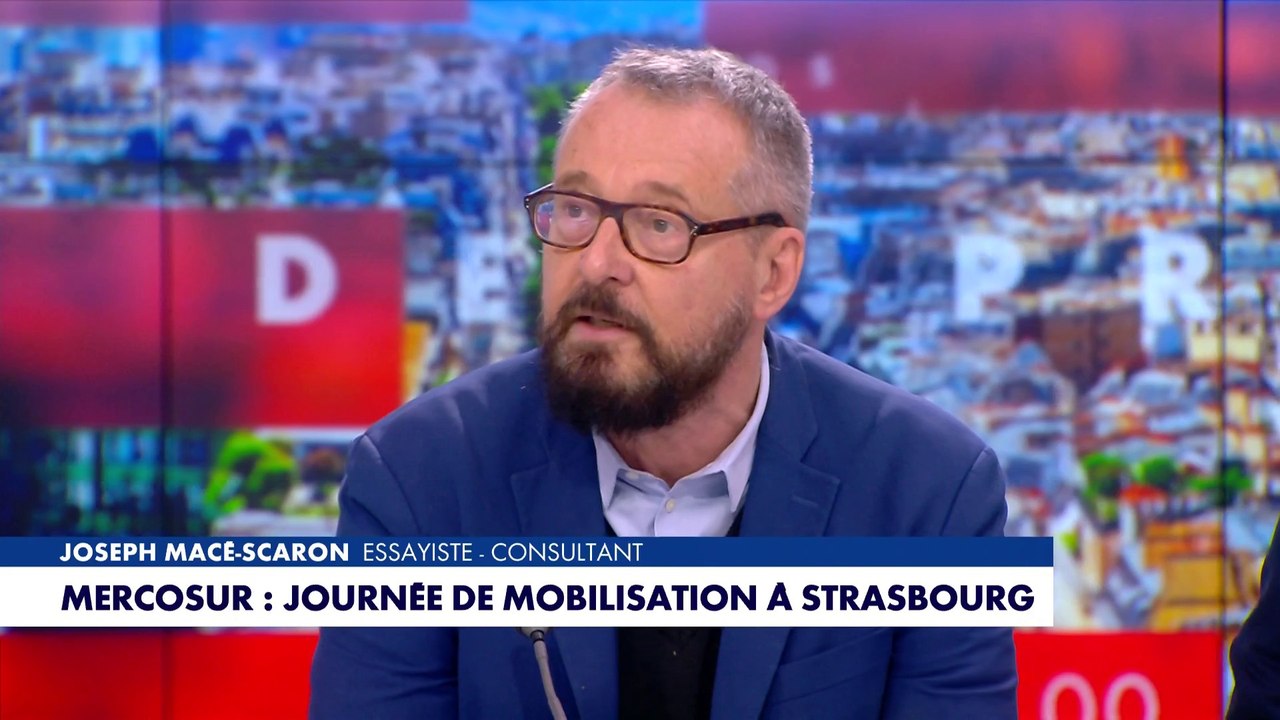 Joseph Macé-Scaron à propos du Mercosur : «J'attends de voir le vote de chaque député européen»