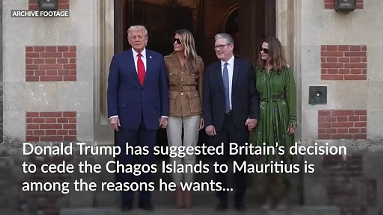 UK’s ‘stupid’ Chagos deal among reasons Donald Trump says he wants Greenland
