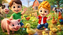 Old MacDonald Had a Farm 🐄 | Comptines Françaises pour Enfants | Kids TV French