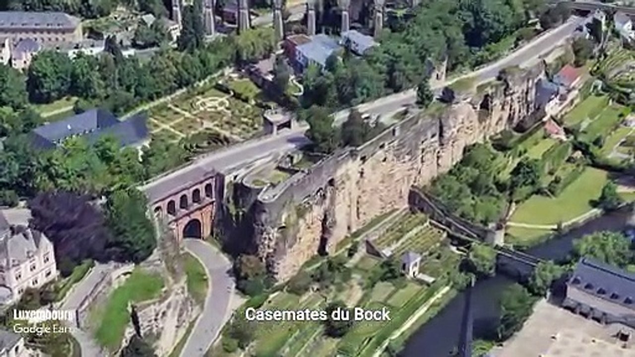 3D Areial View Luxemburg