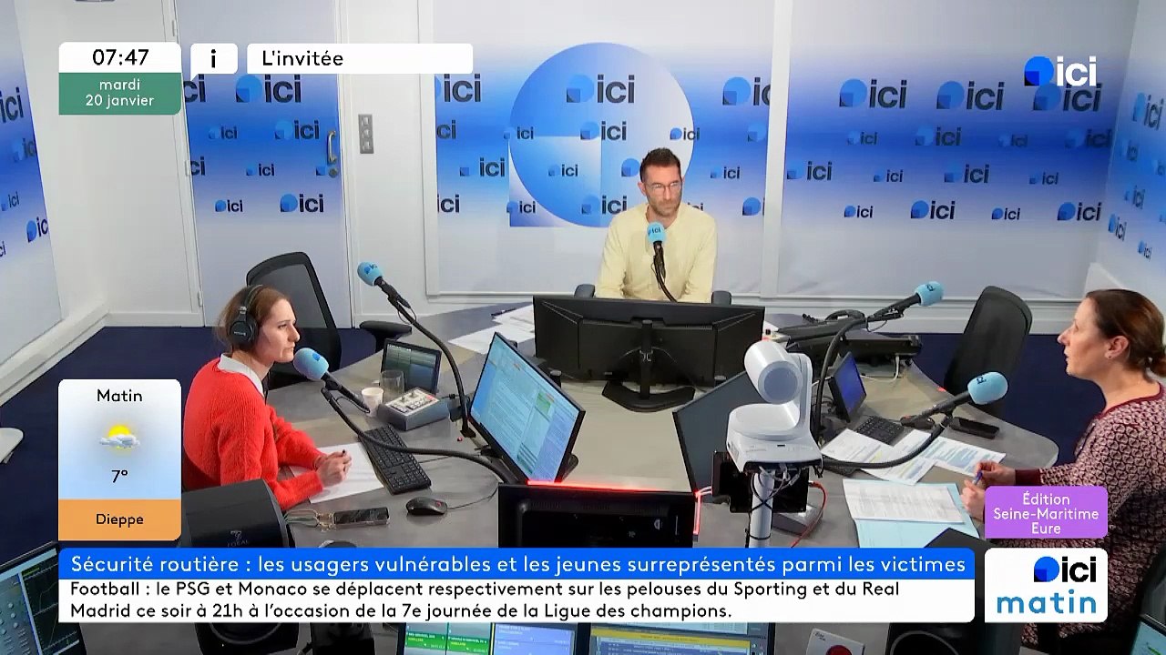 Julia Capel-Dunn, directrice de cabinet du préfet de la Seine-Maritime fait le point sur les derniers chiffres de la sécurité routière de 2025