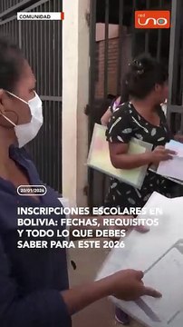 Inscripciones escolares en Bolivia: fechas, requisitos y todo lo que debes saber para este 2026
