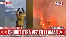 Chubut otra vez en llamas: se reavivaron algunos focos y crece el alerta en la Patagonia