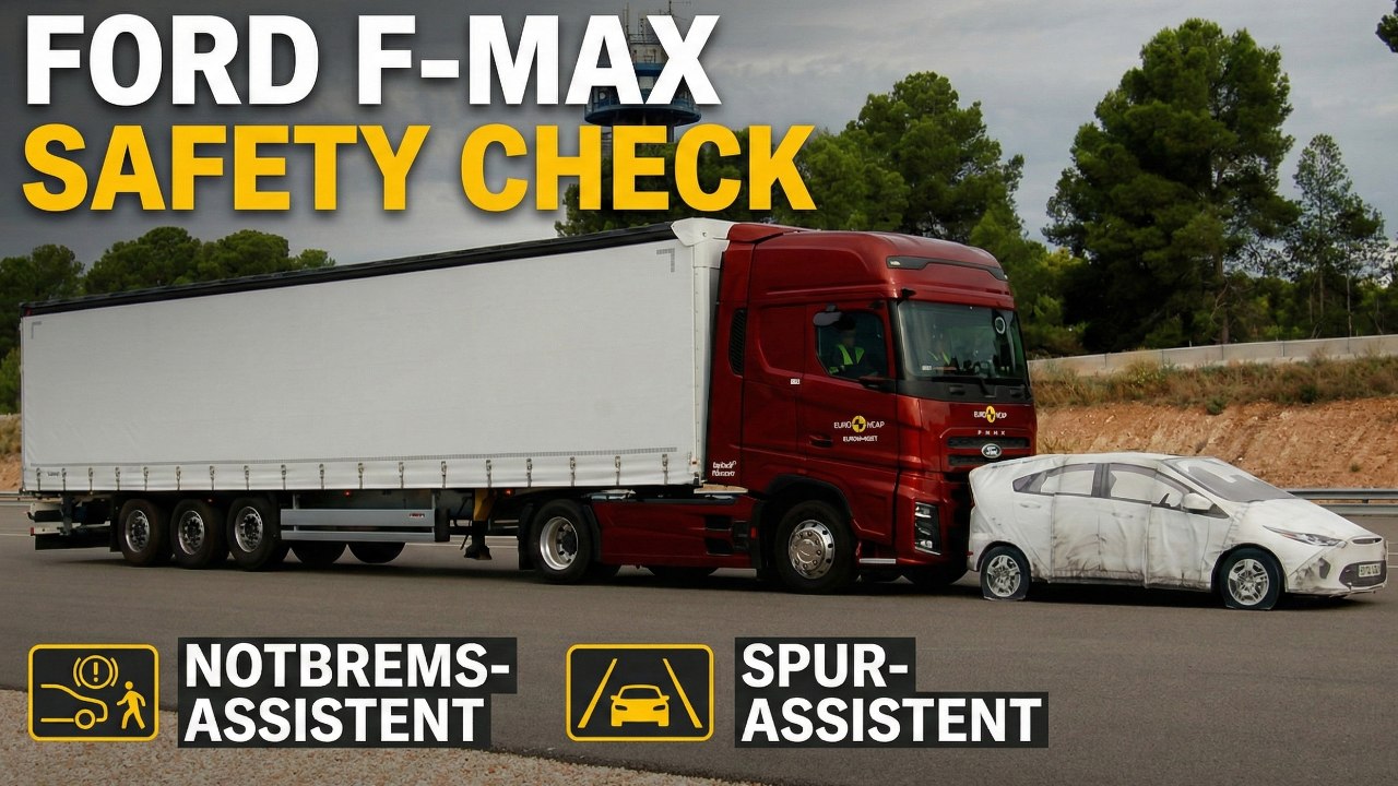 2026 Euro NCAP Safer Trucks & Vans zeigt Stärken des Ford F-MAX