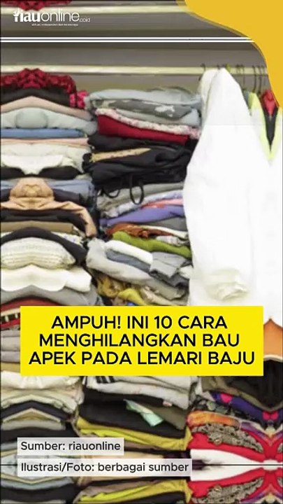 Ampuh! Ini 10 Cara Menghilangkan Bau Apek Pada Lemari Baju