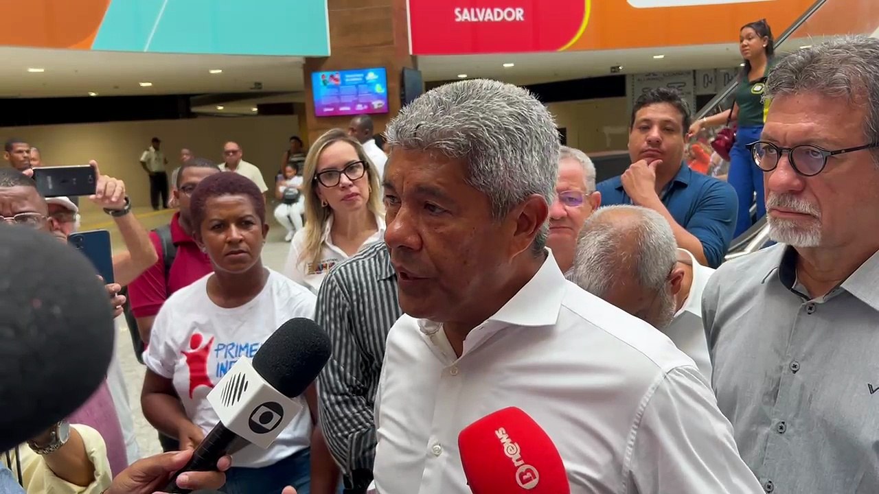 Jerônimo Rodrigues faz vistoria na nova rodoviária de Salvador e anuncia fechamento da antiga nesta terça-feira (20)