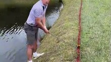 funny golf fail: man takes a swing and falls straight into pond|| Heartsome 💖